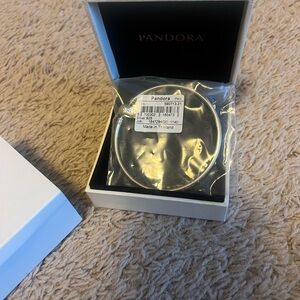 Pandora Sterling Silver Charm Bangle